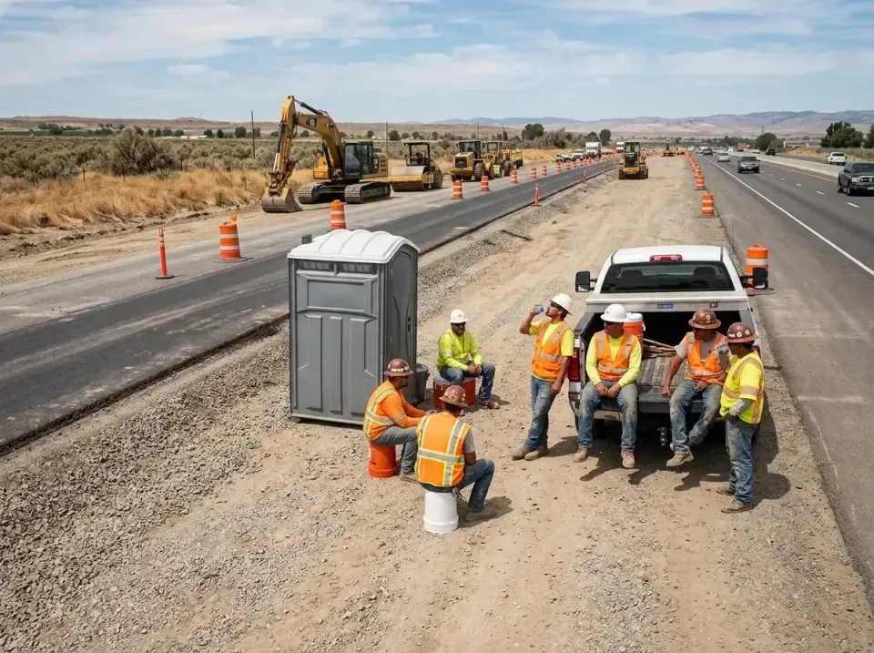 highway-road-construction-crew-007 — frequently asked questions, Porta Potty and Restroom Rentals in Arcadia, SC
